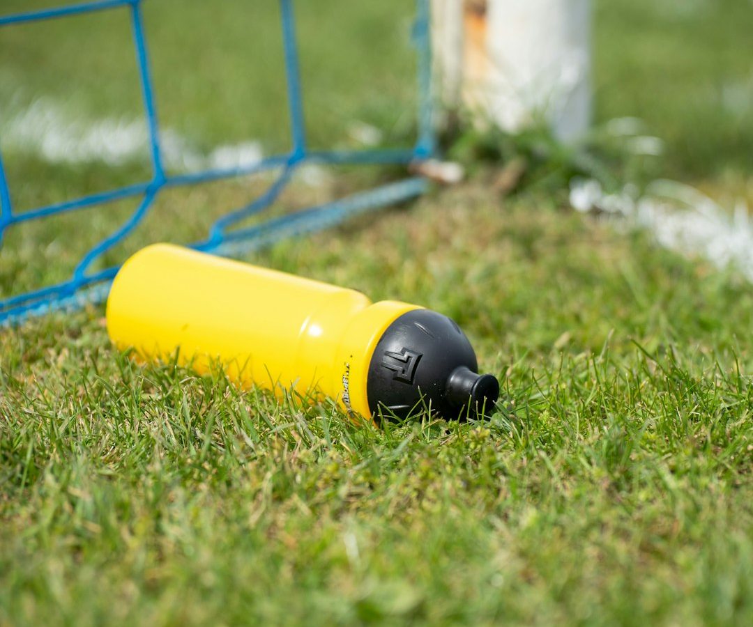 Gourde utilisée pour un sport collectif